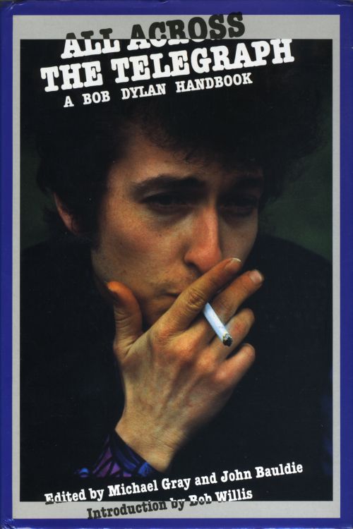 all across the telegraph 1987 hardback Bob Dylan book