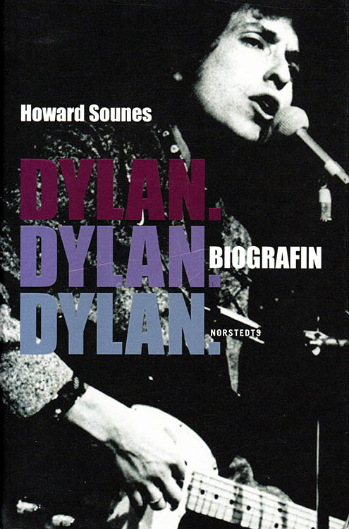 biografin sounes hardcover norstedts bob Dylan book in Swedish