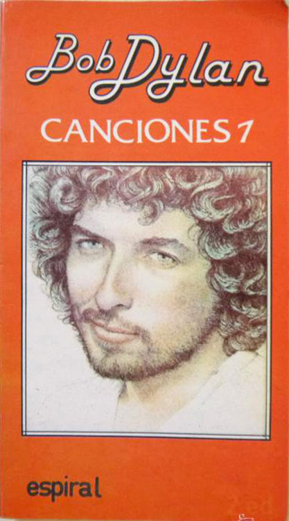canciones 1 Espiral/Fundamentos June 1984 bob dylan book in Spanish