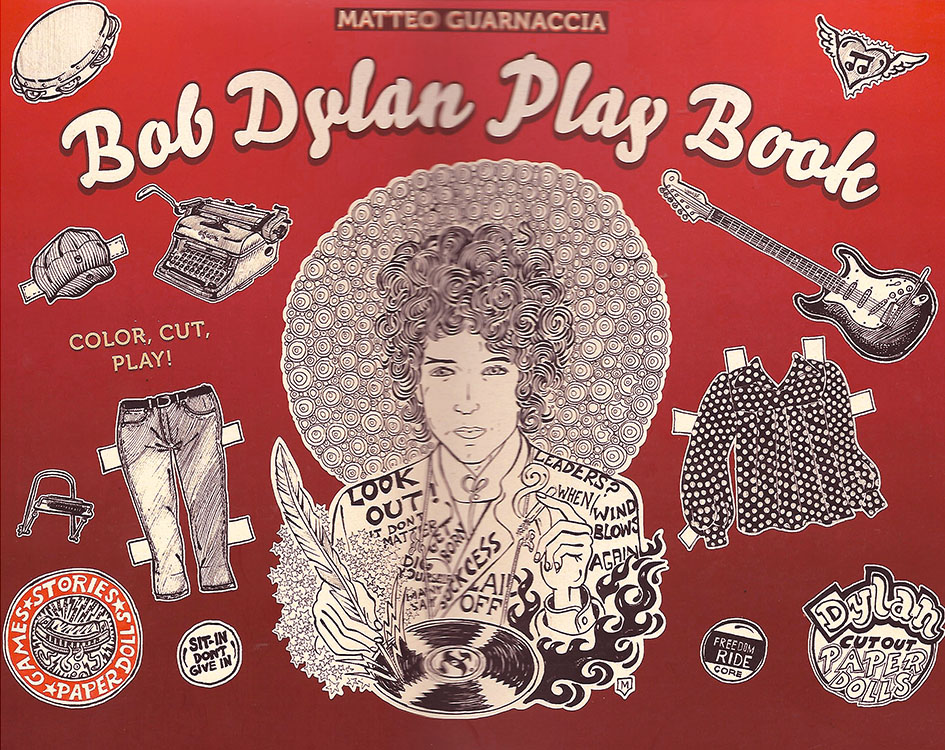 Bob Dylan play book colour cut play