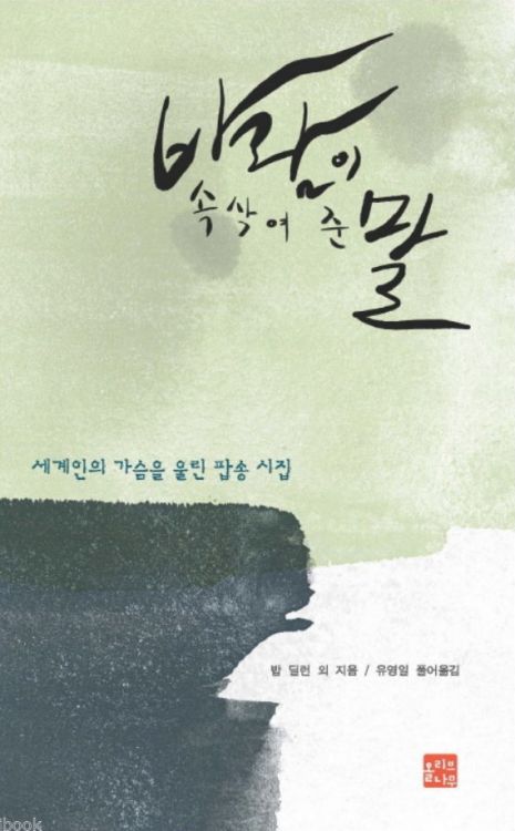 소득공제 바람이 속삭여 준 말 bob dylan book in Korean