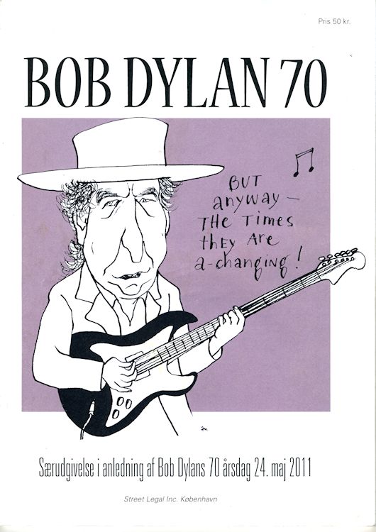 bob dylan 70 -srudgivelse i anledning af bob dylans 70 rsdag 24 maj 2011 Dylan book in Danish