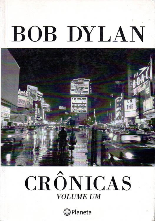 crnicas volume 1 bob dylan book in Portuguese
