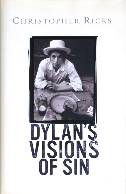 Dylan's vision of sin hardcover book