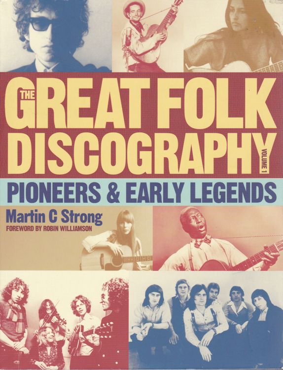 great folk discography Bob Dylan book