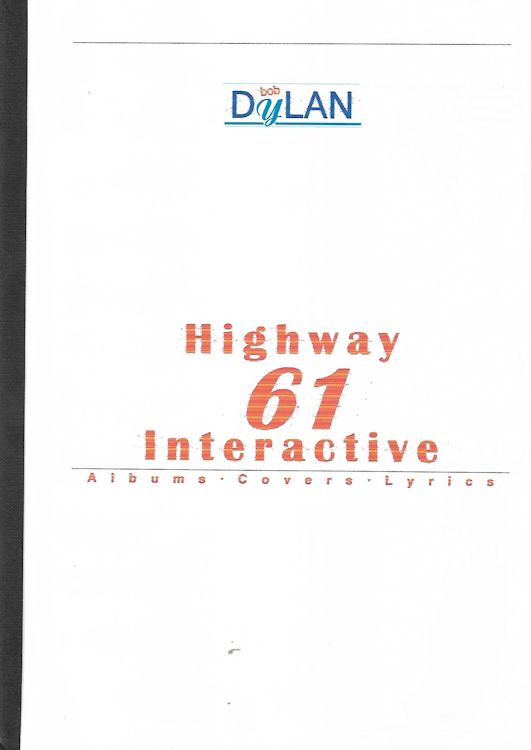 highway 61 interactive vicente escudero bob dylan book in Spanish