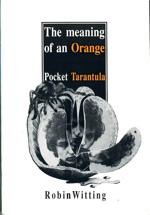meaning of an orange Bob Dylan book