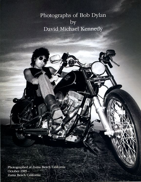 photograph of Bob Dylan kennedy book
