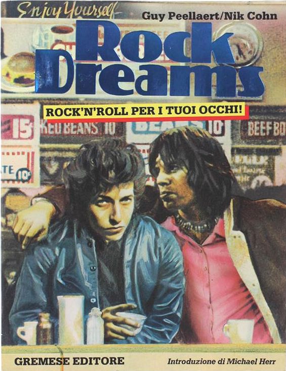 rock dreams Gremese Editori 1982 bob dylan book in Italian