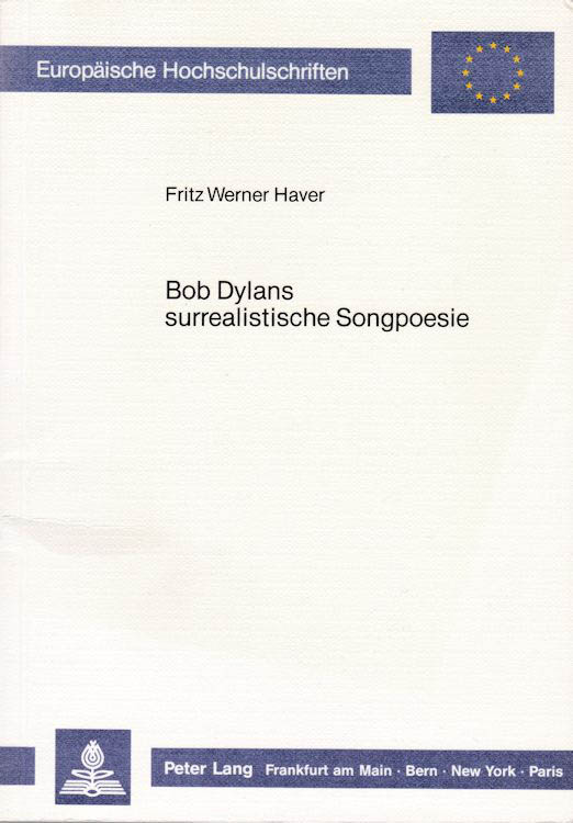 surrealistische songpoesie bob dylan book in German