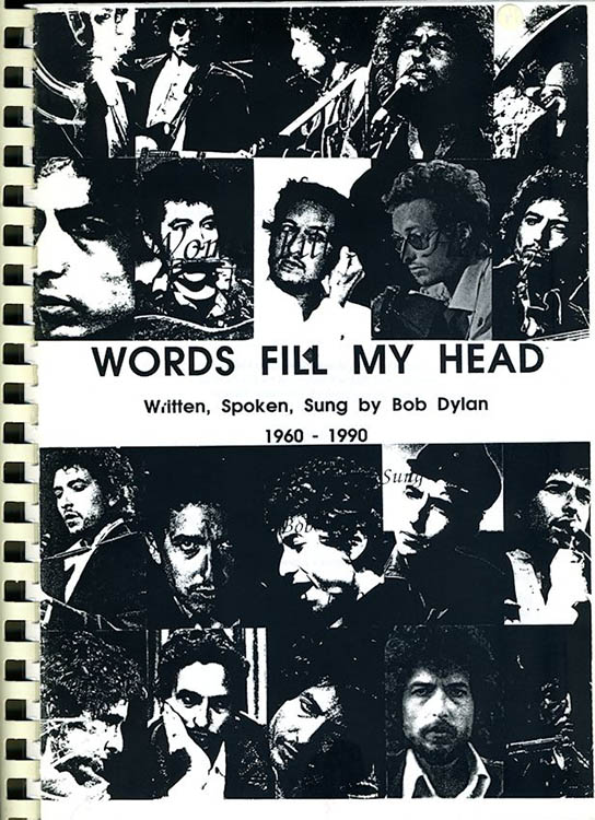 words feel my head Bob Dylan book