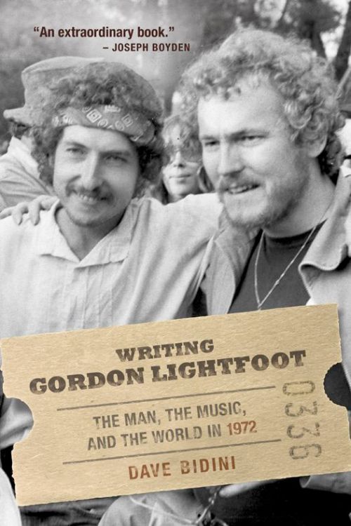 writing gordon lightfoot Bob Dylan book