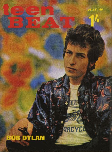 teen beat magazine Bob Dylan front cover