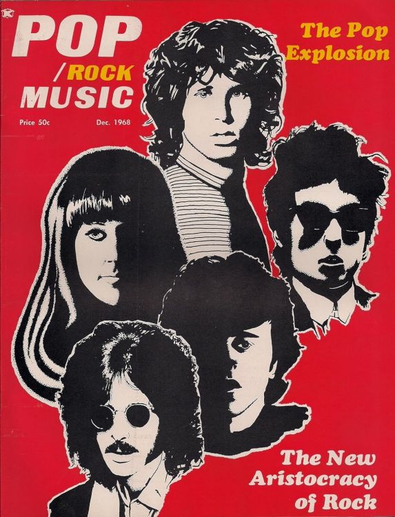 pop rock music magazine Bob Dylan front cover