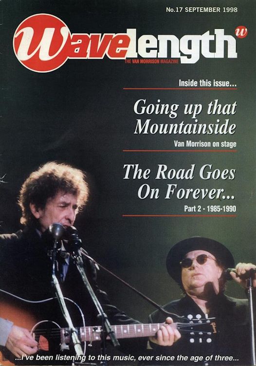 wavelength uk magazine Bob Dylan front cover