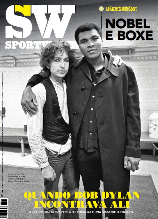 sw sport week magazine Bob Dylan front cover