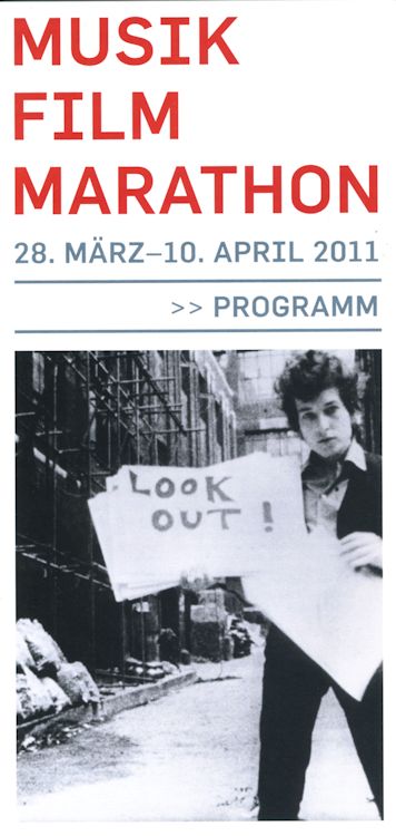 MUSIK FILM MARATHON, Berlin, March-April 2011 programme