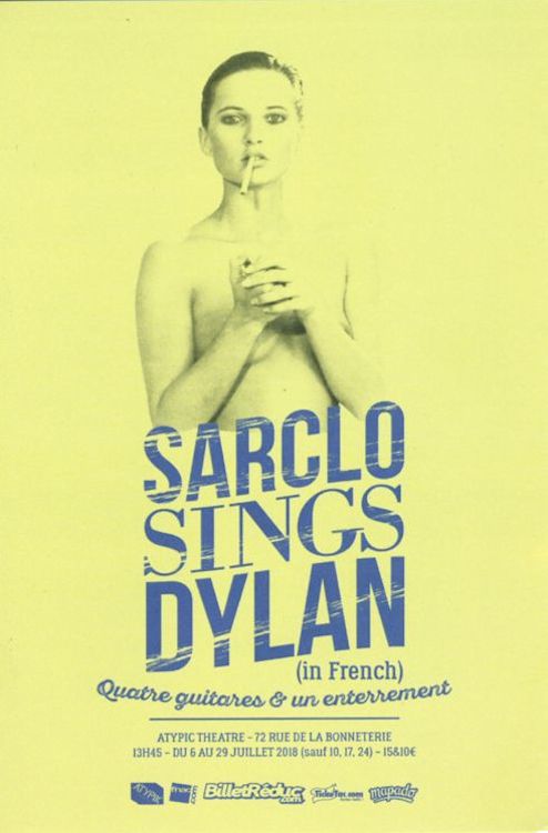 Sarclo Sings Dylan in Avignon