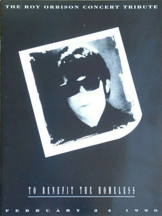 roy orbison tribute 24 february 1990 Bob Dylan Programme