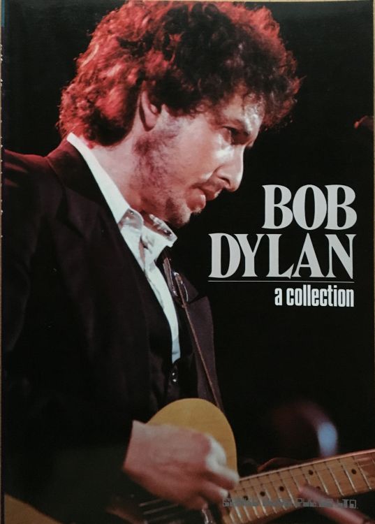 Bob Dylan A Collection Japan songbook