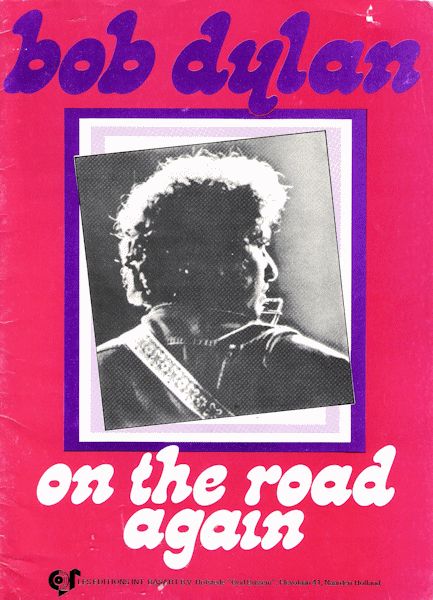 bob dylan on the road again sheet music