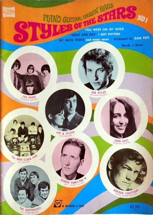 bob dylan Styles Of The Stars songbook