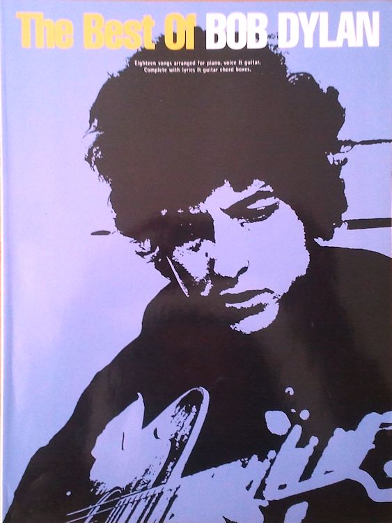 The Best Of Bob Dylan 1997 songbook