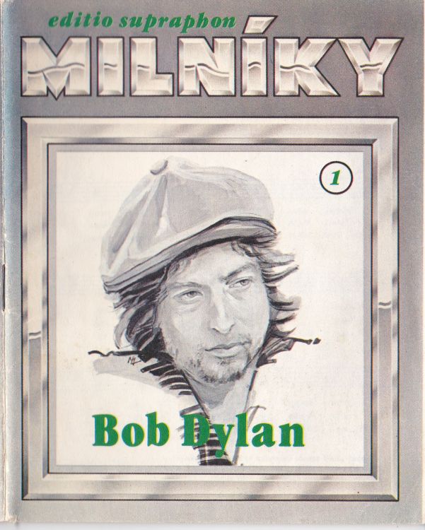 bob dylan -milnky editio supraphon book in Czech