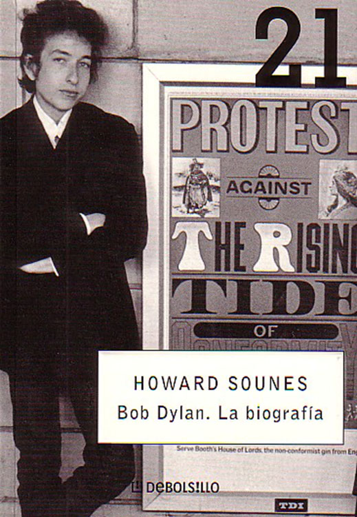 bob dylan la biografia howard sounes Mondadori, Barcelona 2002 book in Spanish