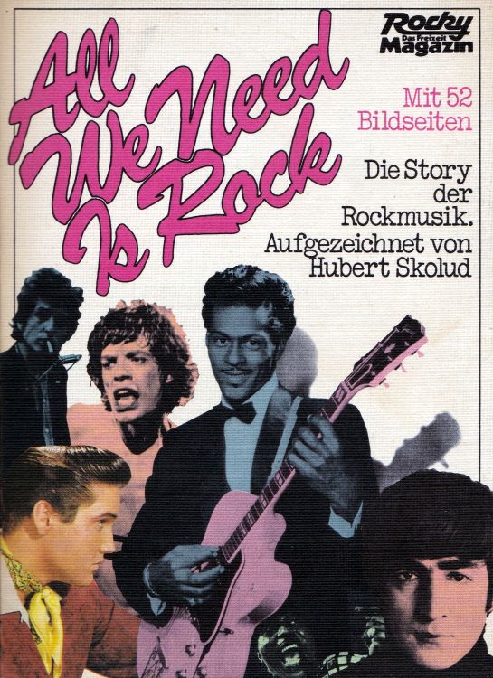 all we need is rock book in German