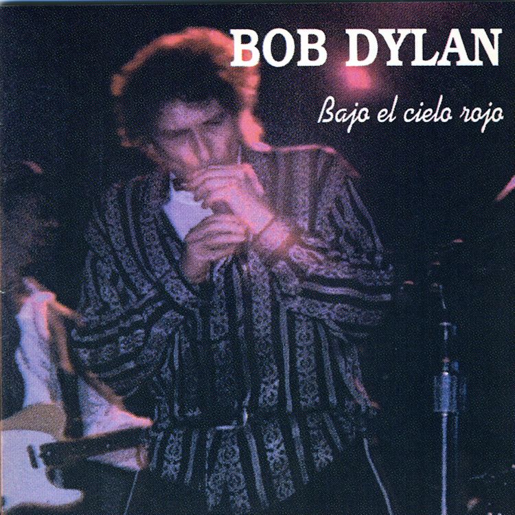 bajo el cielo rojo bob dylan book in Spanish