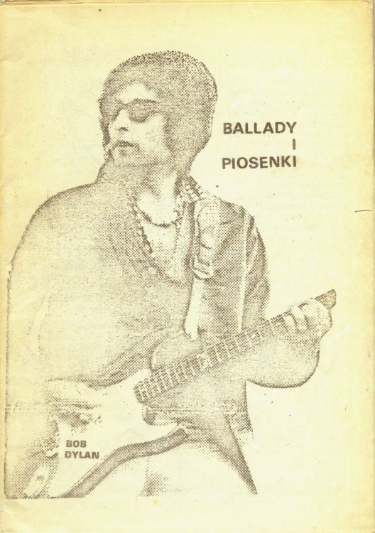 ballady i piosenki bob dylan book in Polish