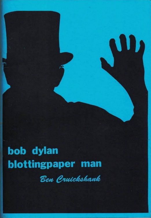 Bob Dylan blottingpaper man book