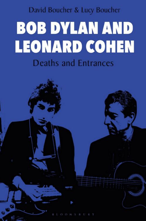 Bob Dylan and Leonard Cohen softcover book