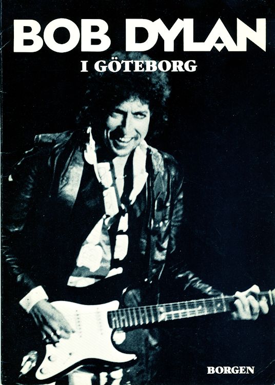 bob Dylan i goteborg book in Danish