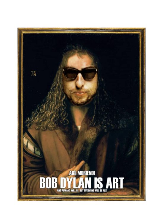 Bob Dylan is art book
