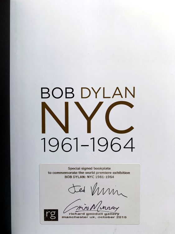 Bob Dylan nyc 1961-1964 book