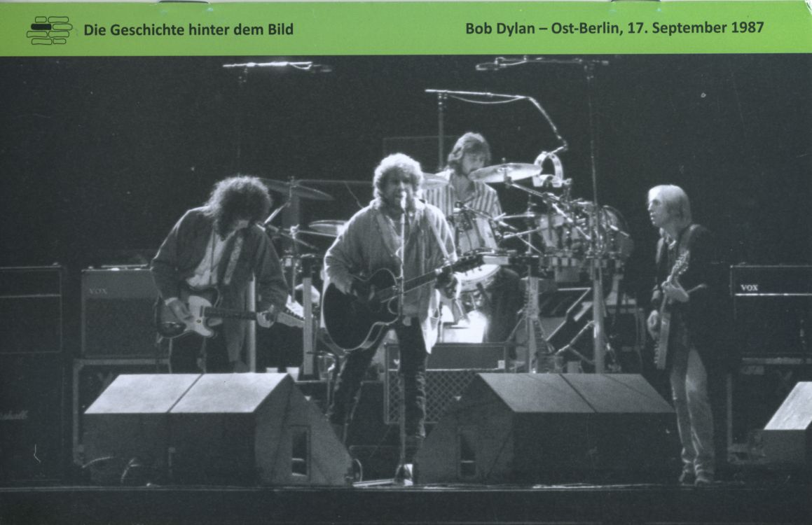 bob dylan ost-berlin 17 09 1987 book in German