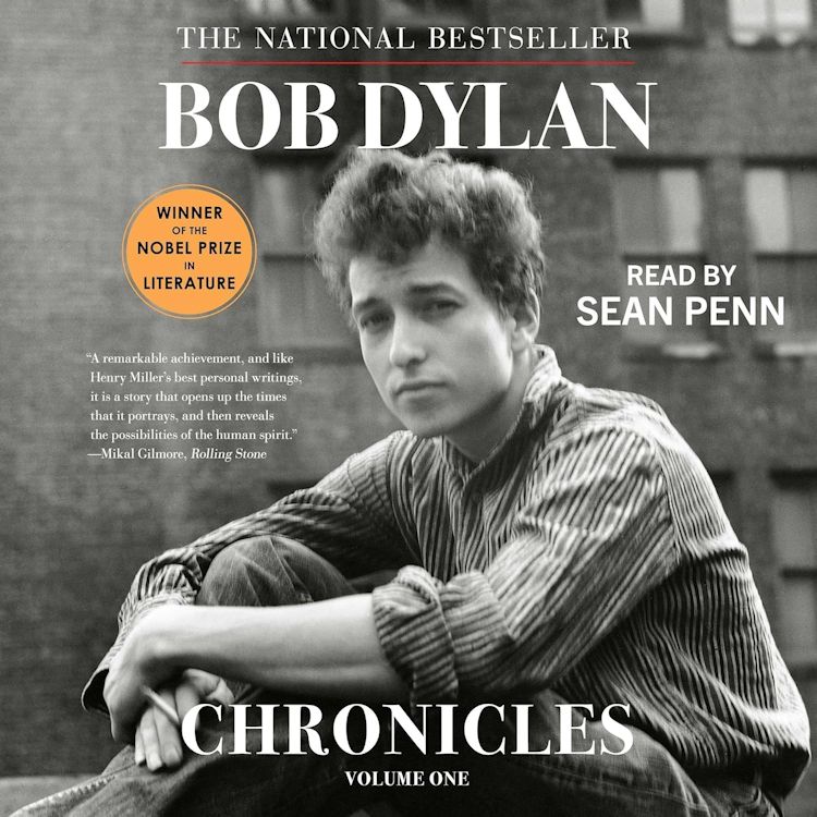 chronicles audio book volume one nobel prize 2016 Bob Dylan book