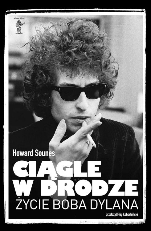 CIĄGLE W DRODZE bob dylan book in Polish