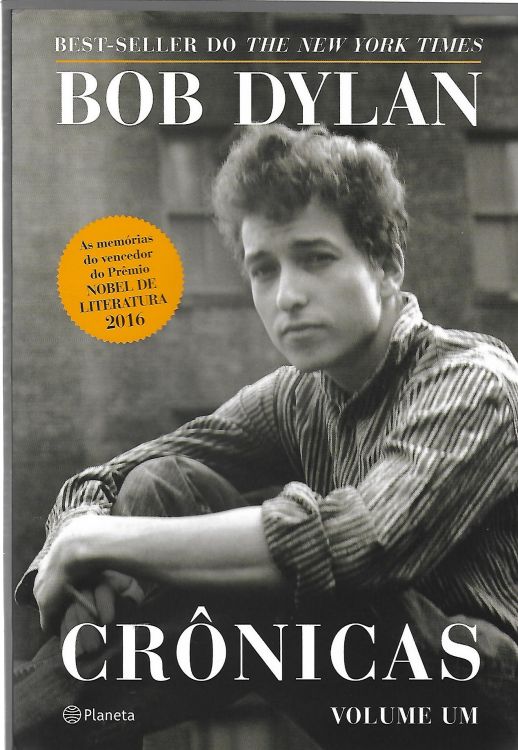 crnicas volume 1 bob dylan book in Portuguese brazil