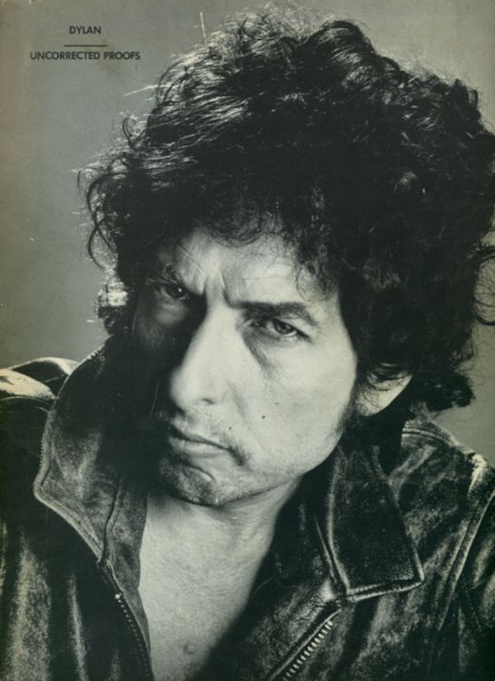 Bob Dylan jonathan cott proof