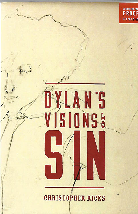 Dylan's vision of sin paperback book