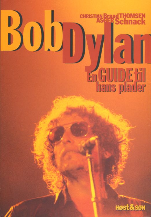 bob Dylan en guide til hans plader book in Danish