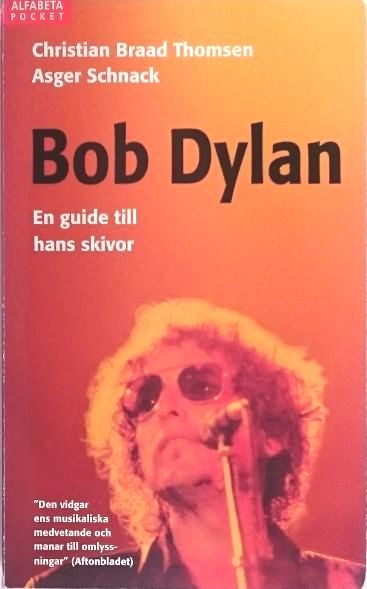 en guide till hans skivor bob Dylan book in Swedish