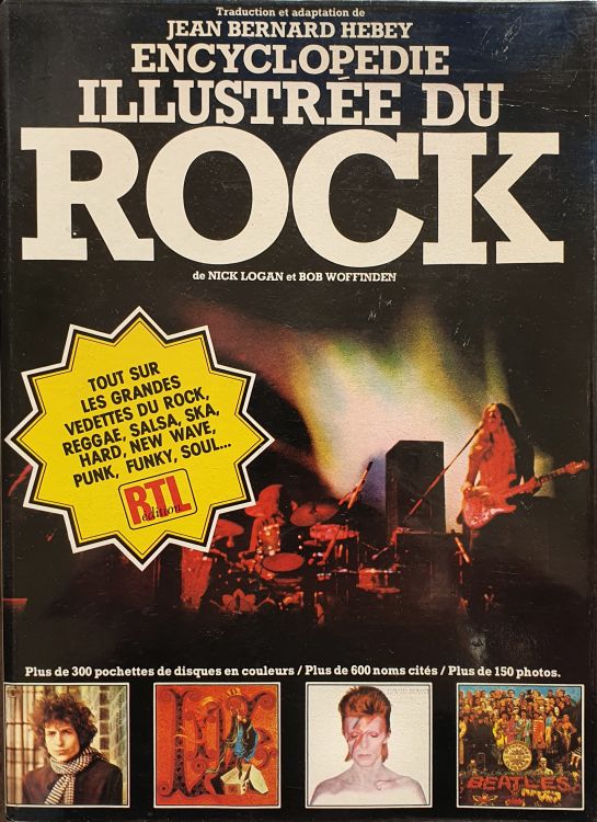 encyclopedie illustree du rock book in French