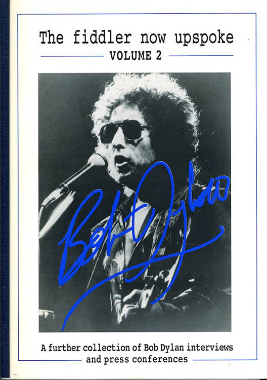 the fiddler now upspoke volume 2 Bob Dylan book