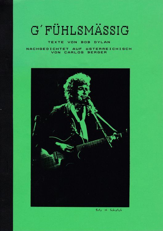 g-fuhlsmassig bob dylan book in German