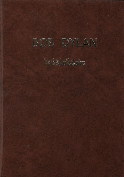 halb & halb 1985 bob dylan book in German