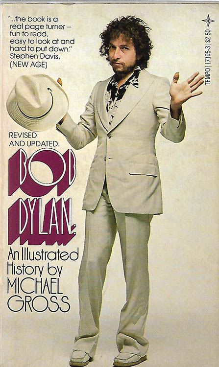 illustrated history 1980 us paperback michael gross tempo books us 1980 Bob Dylan book revised updated